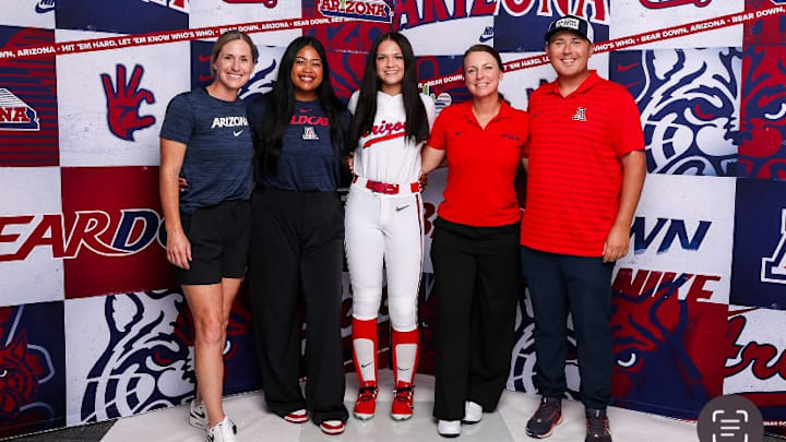 Arizona four-star infield commit Charlie Simi on her visit to Tucson Arizona four-star infield commit Charlie Simi on her visit to Tucson