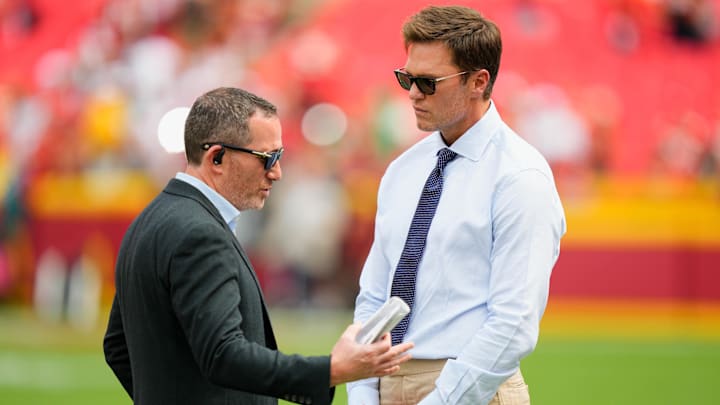 Tom Brady's role with the Raiders was a topic of discussion on Monday night. Tom Brady's role with the Raiders was a topic of discussion on Monday night.