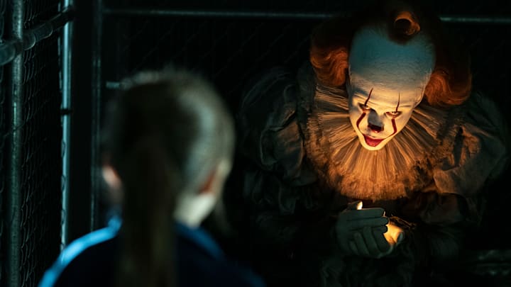 BILL SKARSGÅRD as Pennywise, a Warner Bros. Pictures release.
