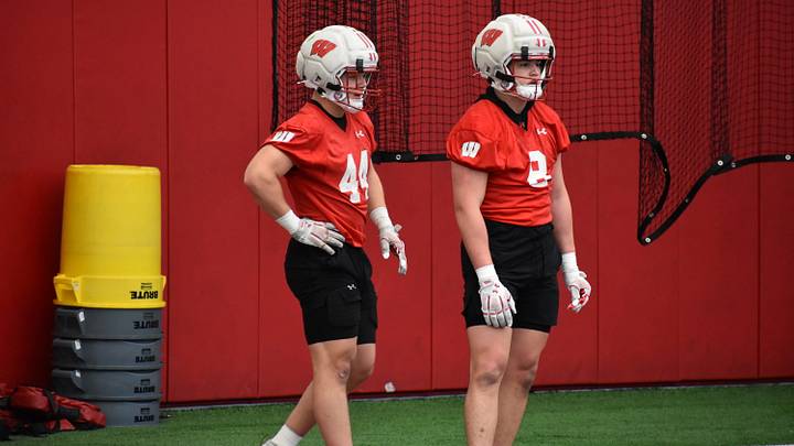 LB Mason Posa and his partner in crime, Cooper Catalano. LB Mason Posa and his partner in crime, Cooper Catalano.