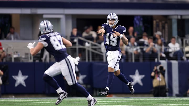 Trey Lance during Week 17 against the Washington Commanders. 
