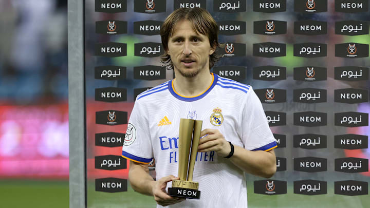 Modric réalise une masterclass en finale face à l'Athletic Bilbao. 