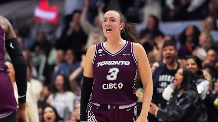 Toronto Tempo guard Marina Mabrey is a solid prop target on Friday.