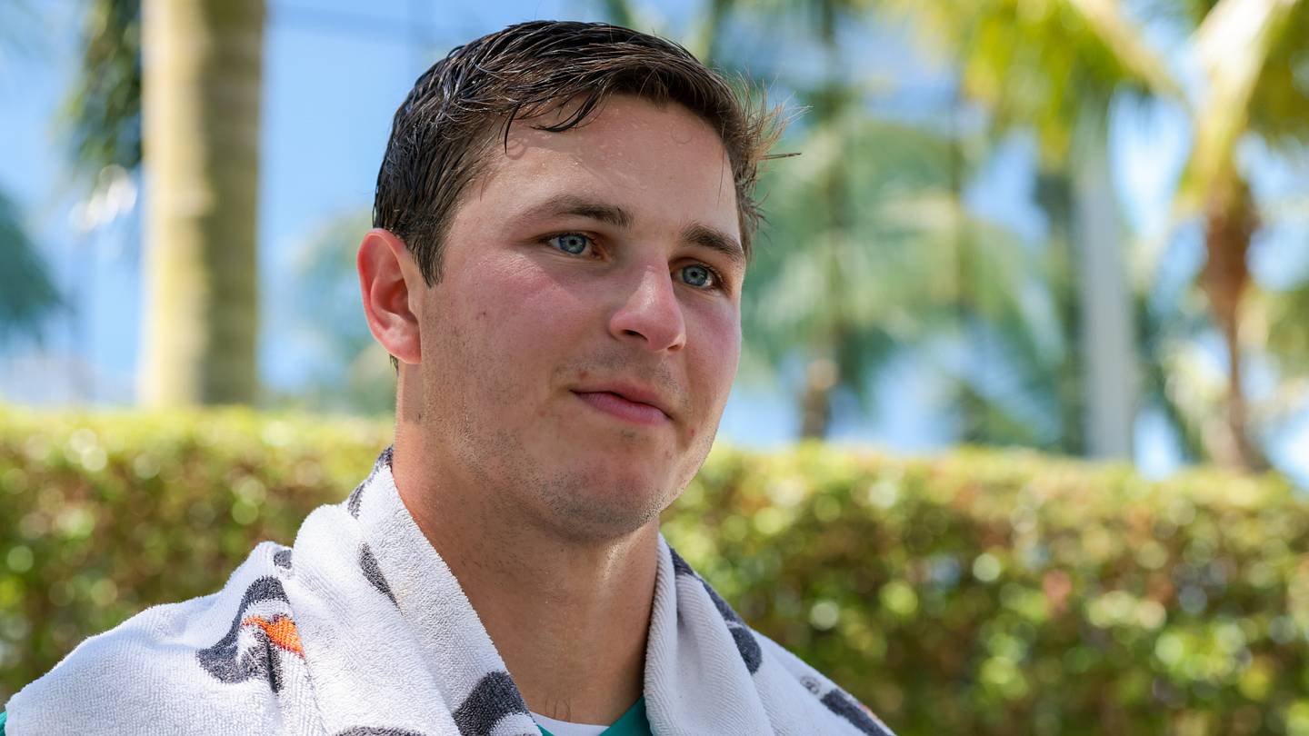 How a Minor Change Will Be a Very Big Deal for Dolphins Rookie Michael Taaffe
