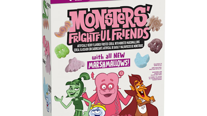 Monster Cereals with Frightful Friends