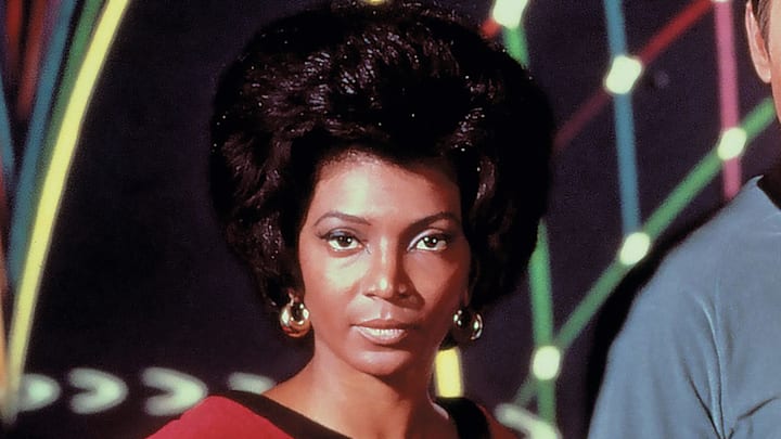 Lt. Uhura, as played by Nichelle Nichols in Star Trek: The Original Series courtesy of Titan Books