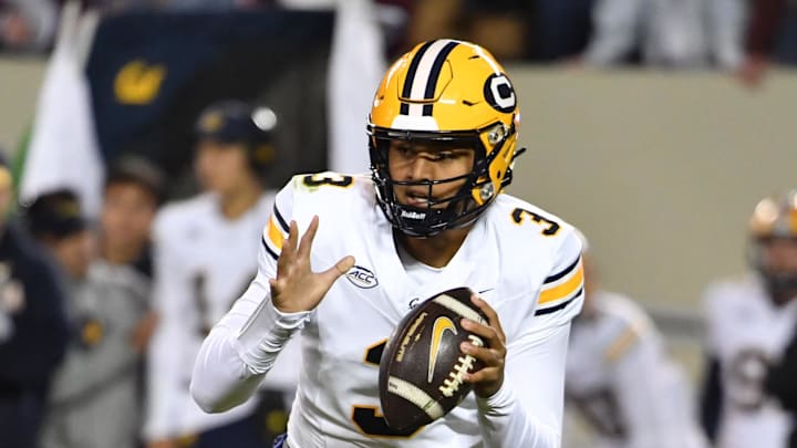 Cal quarterback Jaron-Keawe Sagapolutele Cal quarterback Jaron-Keawe Sagapolutele