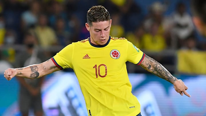 James Rodríguez volvió a la selección colombiana
