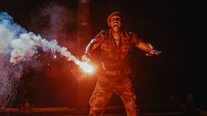 Mahershala Ali is Duncan Kincaid in JURASSIC WORLD REBIRTH, directed by Gareth Edwards