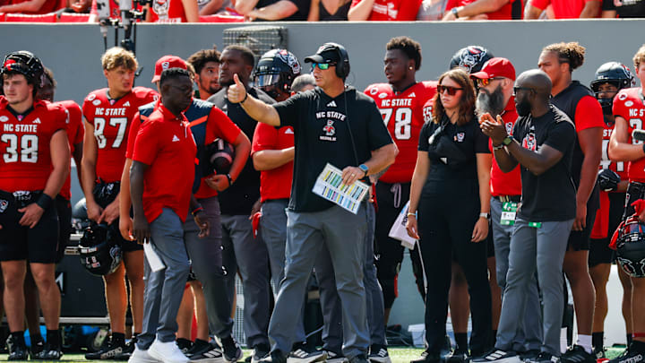 NC State football head coach Dave Doeren NC State football head coach Dave Doeren