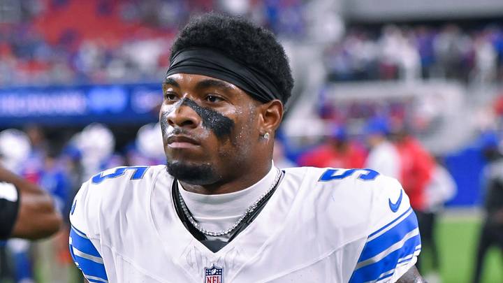 Sep 17, 2026; Orchard Park, New York, USA; Detroit Lions safety Christian Izien (5) goes to the locker room before a game against the Buffalo Bills at New Highmark Stadium. Mandatory Credit: Mark Konezny-Imagn Images Sep 17, 2026; Orchard Park, New York, USA; Detroit Lions safety Christian Izien (5) goes to the locker room before a game against the Buffalo Bills at New Highmark Stadium. Mandatory Credit: Mark Konezny-Imagn Images
