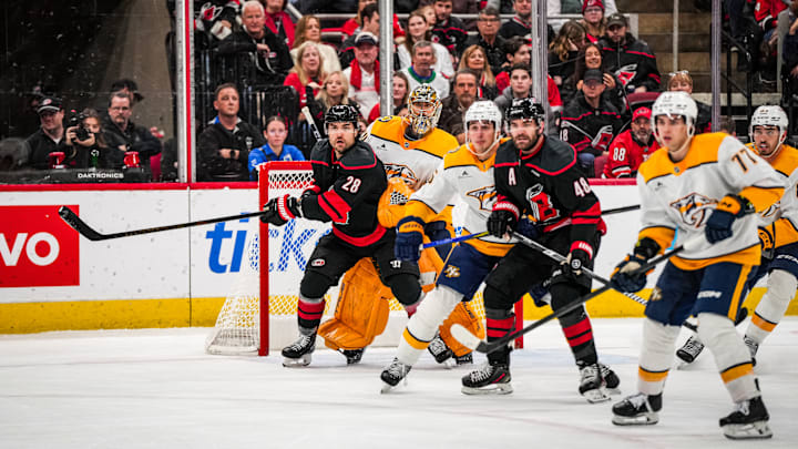 Nashville Predators v Carolina Hurricanes Nashville Predators v Carolina Hurricanes