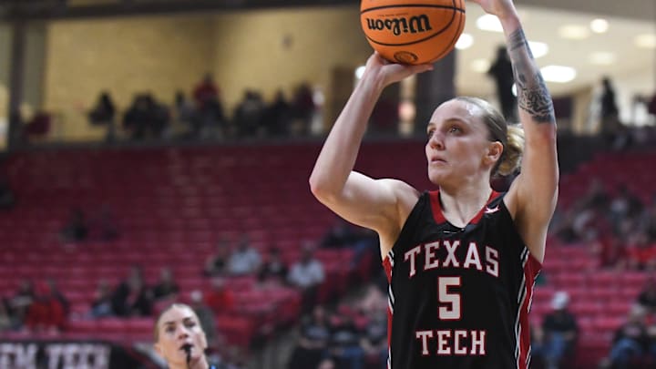 Texas Tech Lady Raiders Women's Basketball's Denae Fritz 
