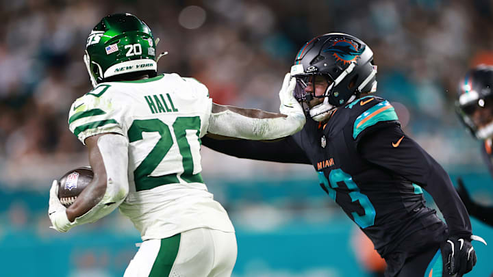 NY Jets running back Breece Hall