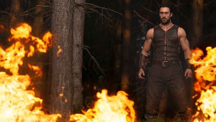 Aaron Taylor Johnson in Columbia Pictures and Marvel KRAVEN THE HUNTER