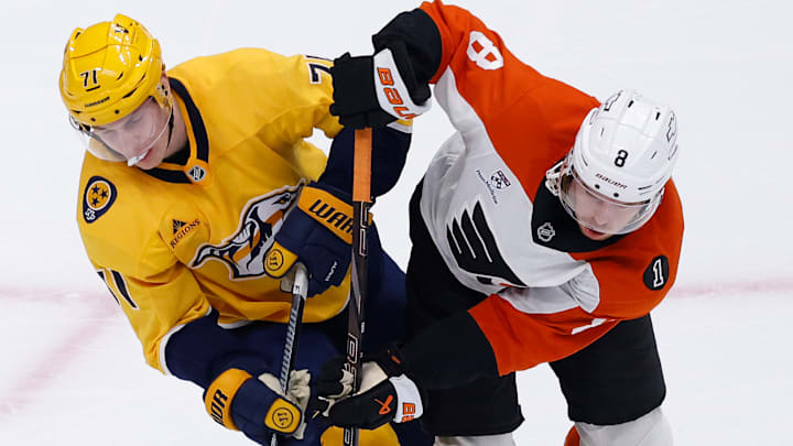Philadelphia Flyers v Nashville Predators Philadelphia Flyers v Nashville Predators