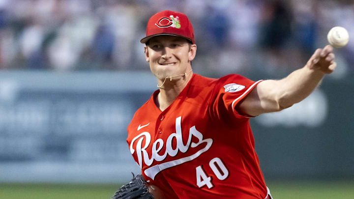Cincinnati Reds pitcher Nick Lodolo Cincinnati Reds pitcher Nick Lodolo