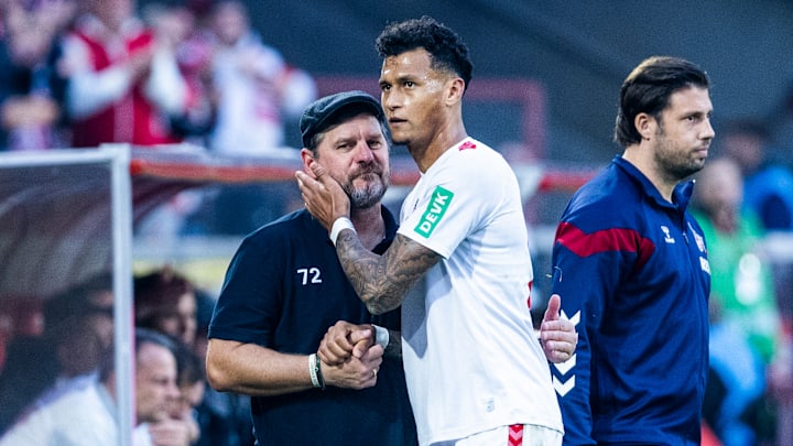 Steffen Baumgart und Davie Selke Steffen Baumgart und Davie Selke