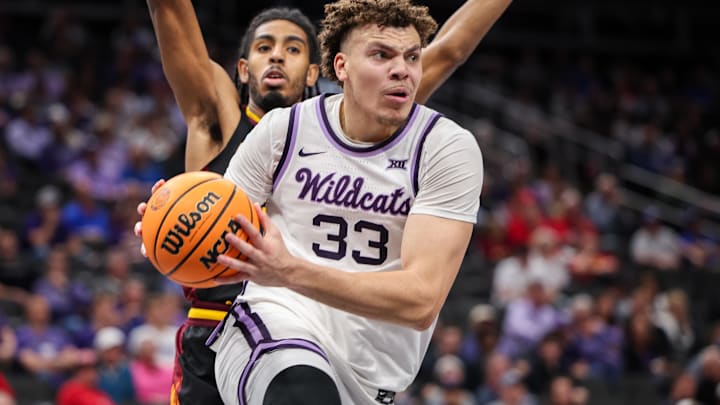 Kansas State Wildcats guard Coleman Hawkins Kansas State Wildcats guard Coleman Hawkins