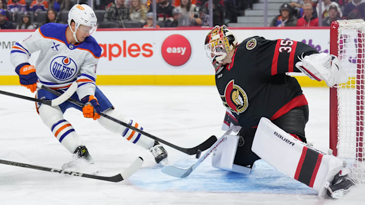 Linus Ullmark, Trent Frederic