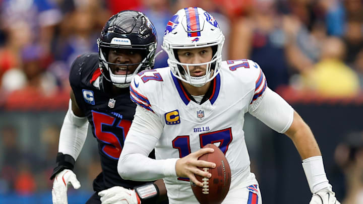 The Houston Texans defense has the unenviable task of trying to keep Josh Allen in check this week when the Buffalo Bills visit on Thursday Night Football