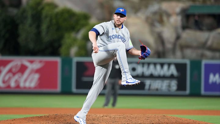 Toronto Blue Jays Relief Pitcher Yariel Rodriguez Toronto Blue Jays Relief Pitcher Yariel Rodriguez