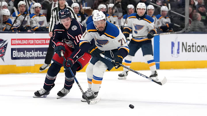 St Louis Blues v Columbus Blue Jackets