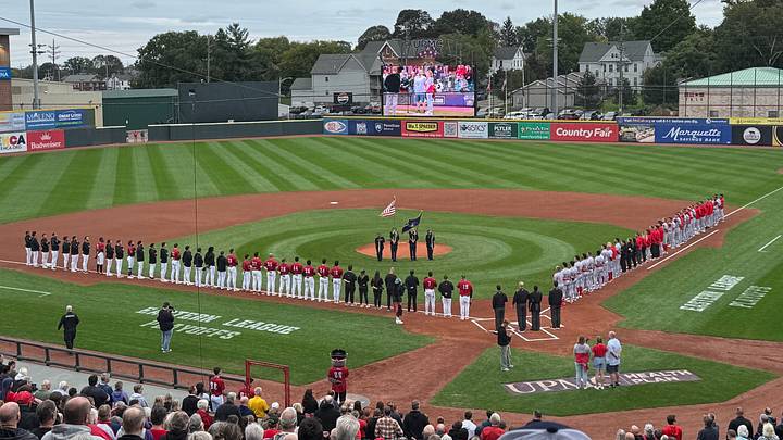 Erie SeaWolves play the Reading Fightin' Phils in Game 1 of the Eastern League Championship Series. Erie SeaWolves play the Reading Fightin' Phils in Game 1 of the Eastern League Championship Series.