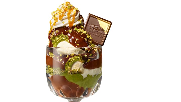 Ghirardelli Dubai Chocolate Sundae