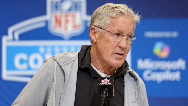 Las Vegas Raiders head coach Pete Carroll.