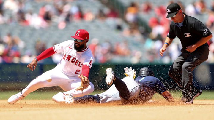 Seattle Mariners v Los Angeles Angels Seattle Mariners v Los Angeles Angels