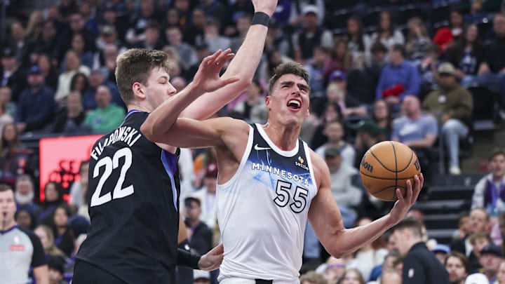 The Boston Celtics have signed veteran Luka Garza to a two-year deal.
