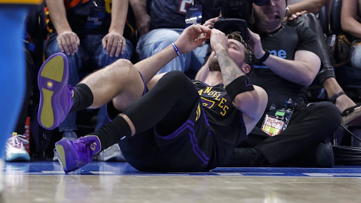 Luka Doncic se ha lesionado mucho esta temporada con los Lakers