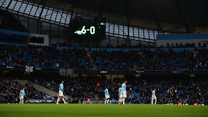 A famous thumping from Man City A famous thumping from Man City