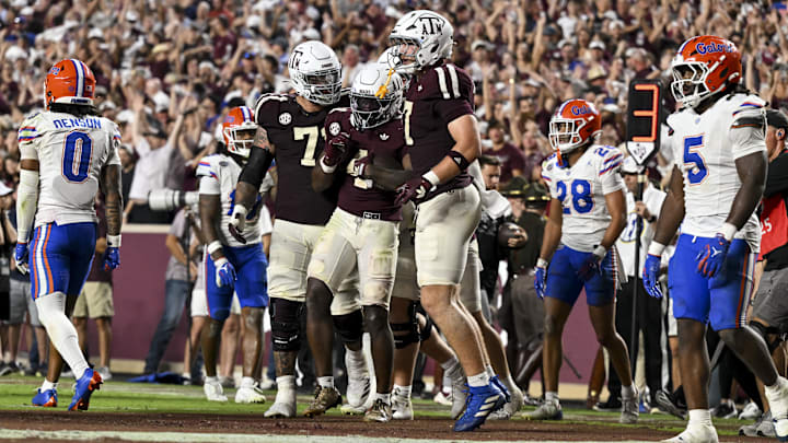 The Florida Gators fell to 2-4 after a 34-17 loss to Texas A&M. The Florida Gators fell to 2-4 after a 34-17 loss to Texas A&M.