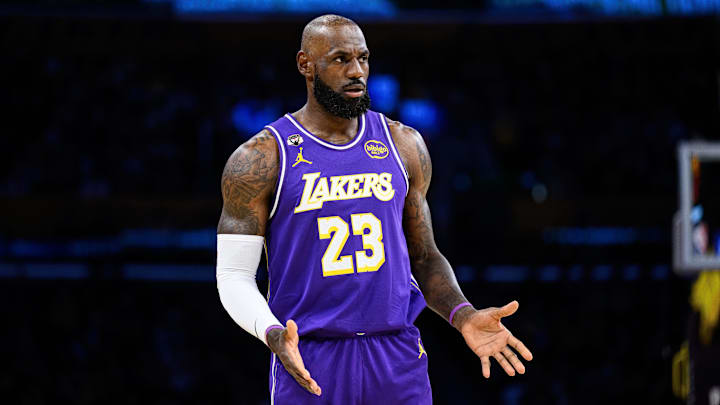Los Angeles Lakers forward LeBron James