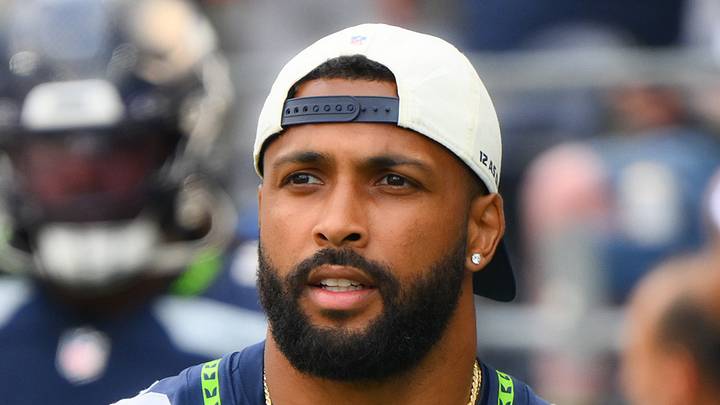 Seattle Seahawks safety Julian Love watches the action