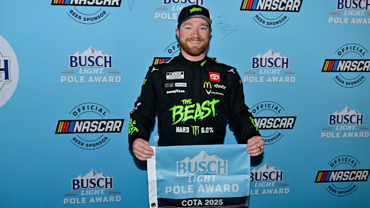 Tyler Reddick captured the pole for Sunday's EchoPark Automotive Grand Prix at Circuit of The Americas his 10th NASCAR Cup Series pole.
