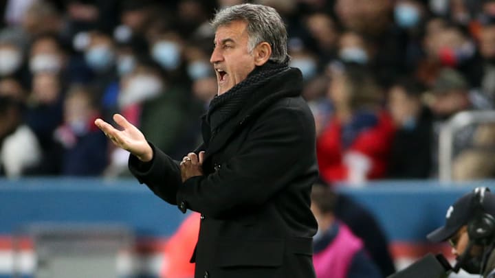 Christophe Galtier n'a pas apprécié le comportement de certains de ses joueurs malgré la victoire.