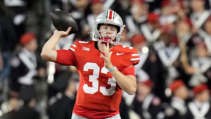 Ohio State quarterback Devin Brown 