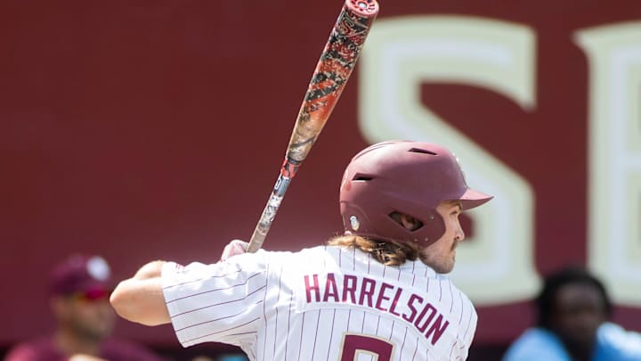 Florida State baseball competes in a first round Tallahassee Regional game against Bethune-Cookman for the NCAA College World Series at Dick Howser Stadium Friday, May 30, 2025.