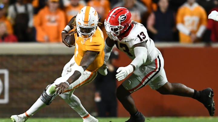 Georgia defensive lineman Mykel Williams