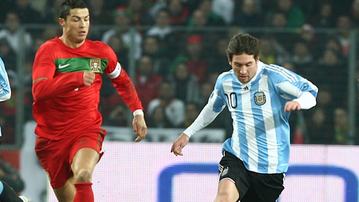 Ronaldo and Messi have met on a few occasions on the international stage.