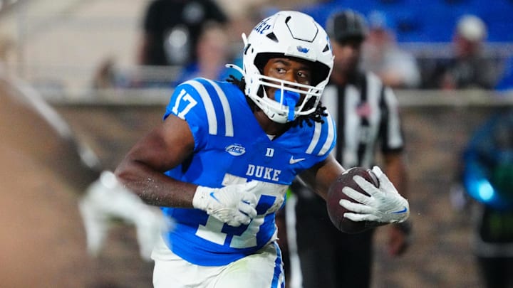 Duke football running back Star Thomas