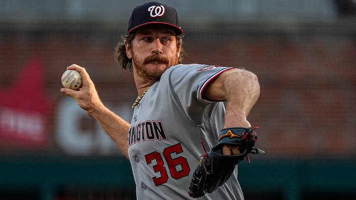 Washington Nationals pitcher Miles Mikolas Washington Nationals pitcher Miles Mikolas