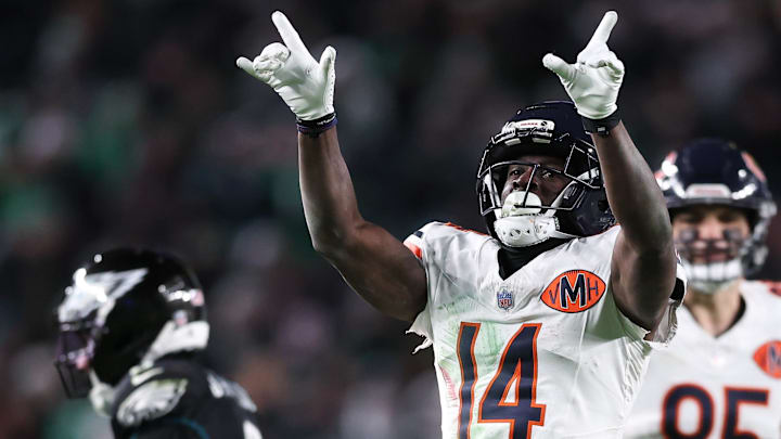 Olamide Zaccheaus had his share of dropped passes last year but it's easy to wonder if the Bears have accounted for his catches and also DJ Moore's.