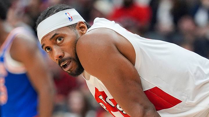 Oct 13, 2026; Toronto, Ontario, CAN;  Toronto Raptors forward Kawhi Leonard (2) during a break in the action against the New York Knicks during the first half at Scotiabank Arena.  Mandatory Credit: John E. Sokolowski-Imagn Images