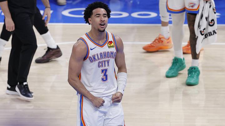 Jared McCain has been key to the Thunder’s playoff run—and he cost OKC almost nothing in the trade that brought him to town. 
