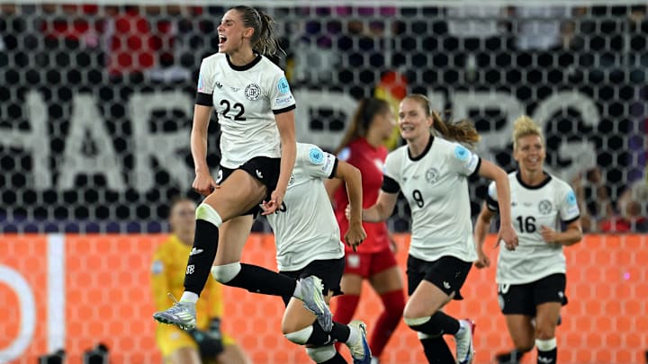 Jule Brand erzielte gegen Polen eines der schönsten Tore des Turniers