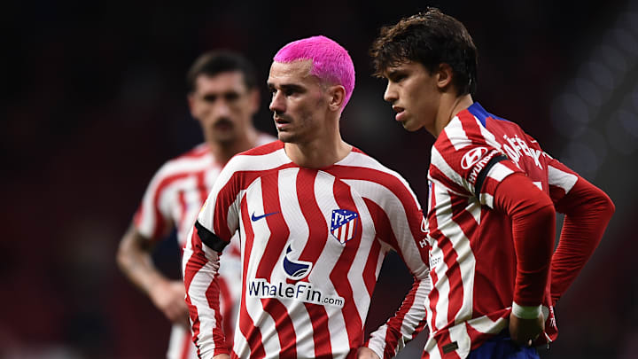 Antoine Griezmann y Joao Felix